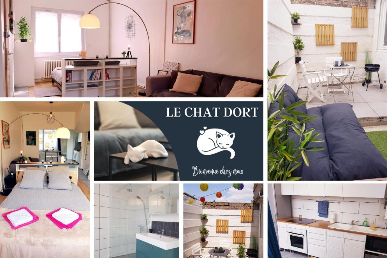 Le Chat D'Or - 35M2 - Terrasse - Bbq - Wifi Hd Амиен Екстериор снимка